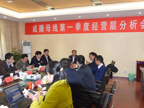 江苏Z6官网实现首季开门红—一季度经营工作会议在铜业公司新厂区顺利召开