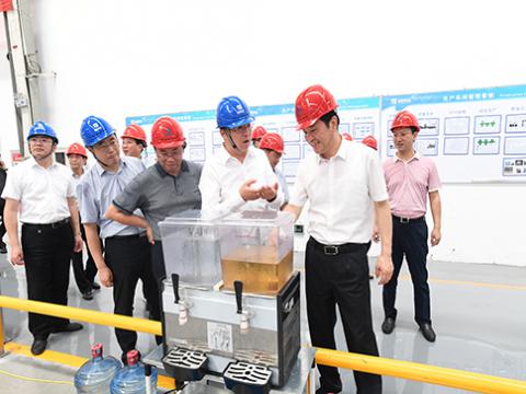 市委书记潘早云深刻Z6官网集团发展安全出产查抄